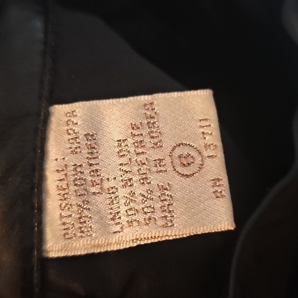 Vintage Black Leather Pants Size 6‎ NWT - Picture 4 of 6